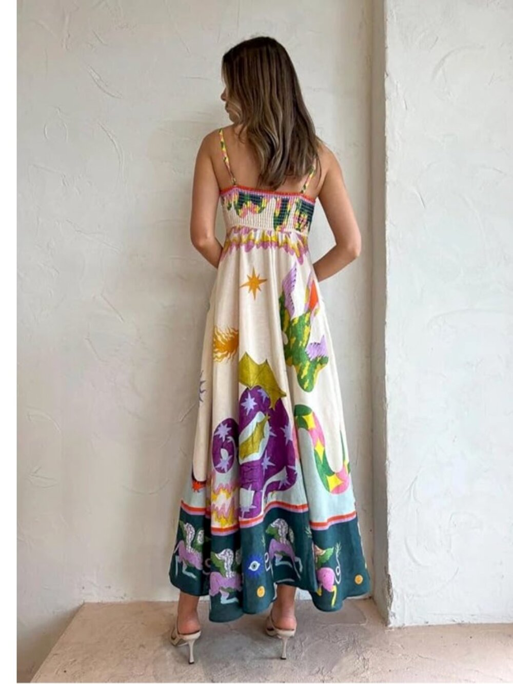 Seeker Maxi Sundress (unbranded) - Sz Small (NWOT) - Picture 2 of 7